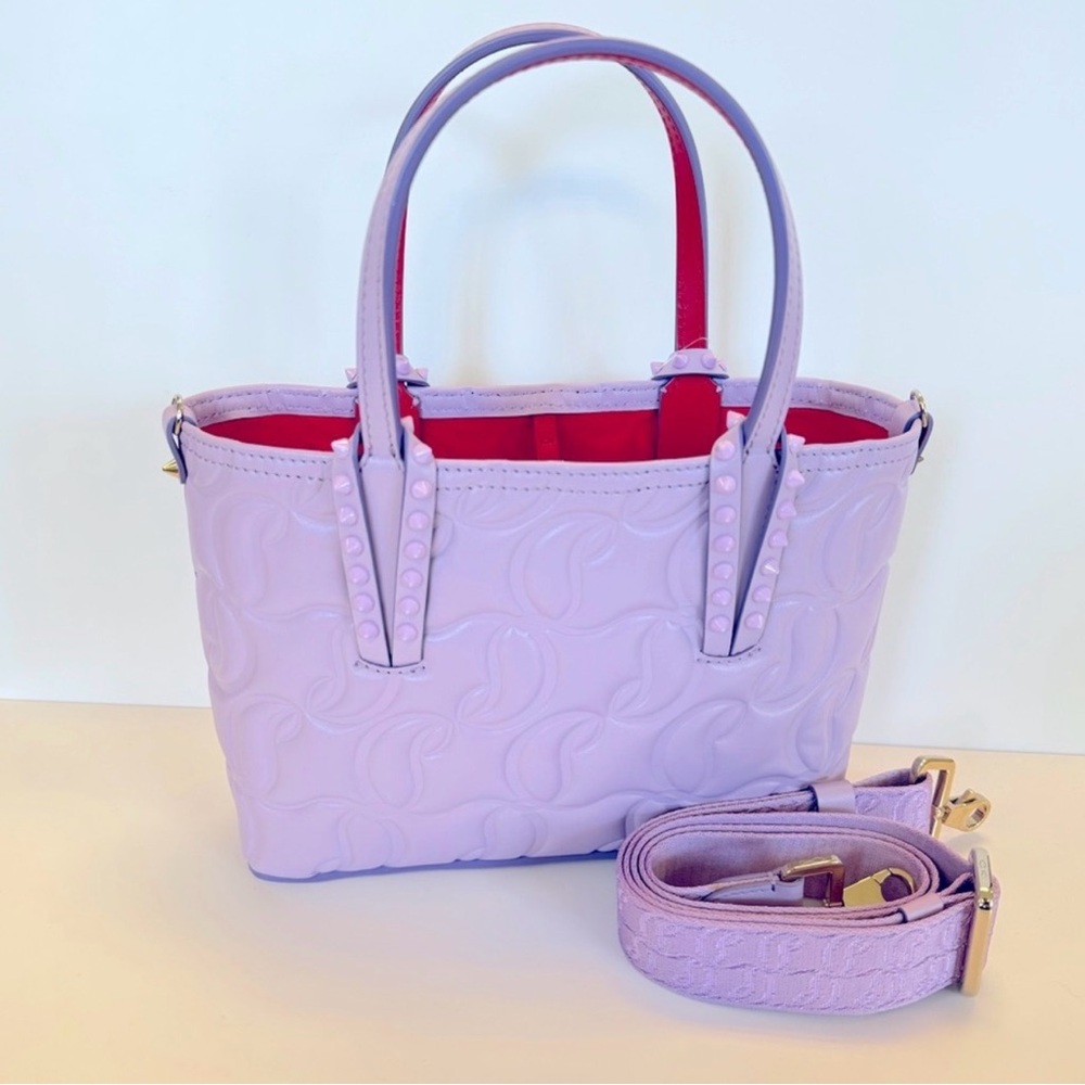 Brand New Christian Louboutin Mini Cabata Tote With Strap